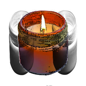 Conjunto Vela Zen Personalizado