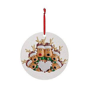 Enfeite para Árvore Natal em Madeira Personalizada