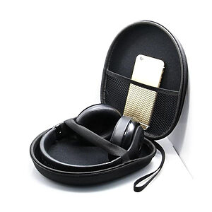 Fone de ouvido retrátil com bolsa