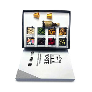 Kit Licor com Frutas Secas e Confeitos Personalizado