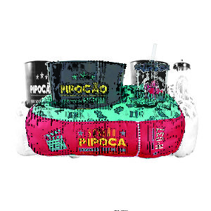 Kit Almofada Pipoca Infantil Personalizado