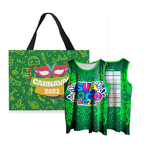 Kit Carnaval completo com Ecobag