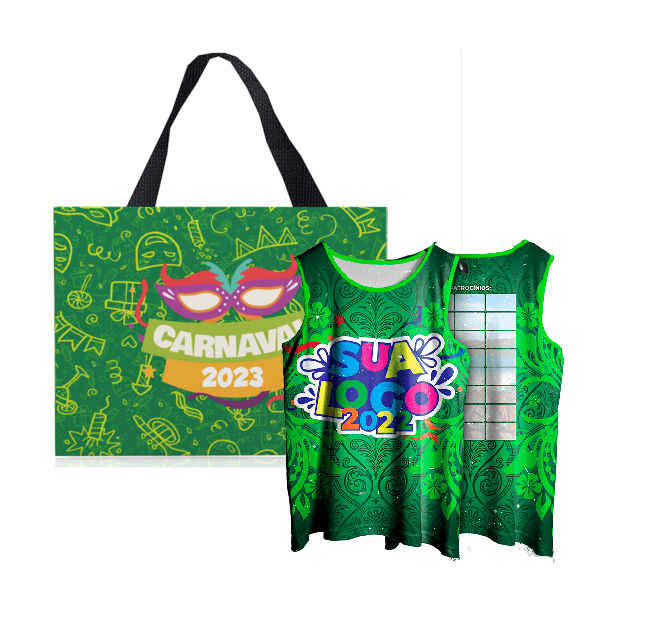Kit Carnaval completo com Ecobag