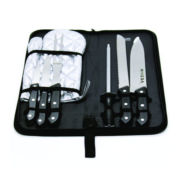 Kit Churrasco 7 Peças com Maleta Personalizada