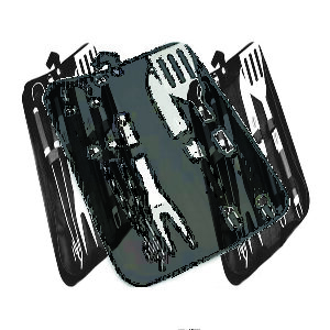 Kit Churrasco para Brindes com 4 Peças