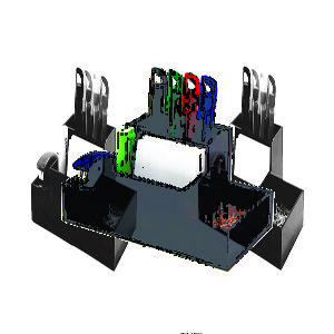 Kit Organizador Mesa Escritório