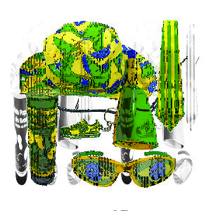 Kit Torcedor do Brasil Personalizado