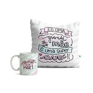 Kit caneca dia das mães