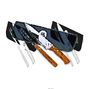 Kit para Churrasco no Estojo Personalizado