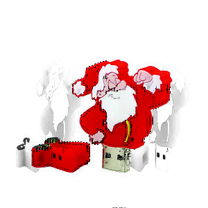Pen drive promocional boneco natal