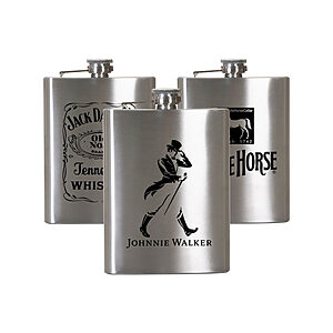 Porta Whisky de Bolso Personalizado