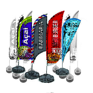 Wind Banner Dupla Face Personalizado