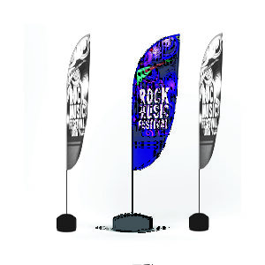 Wind Banner Personalizado Eventos Corporativos