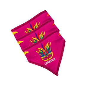 Bandana Carnaval Pink Vibrante