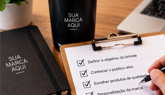 Lista de verificação definitiva para garantir brindes impecáveis